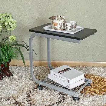 

Mobile tea terrace tea table simple small table side table modern wheeled Bedside table tea cart tea rack