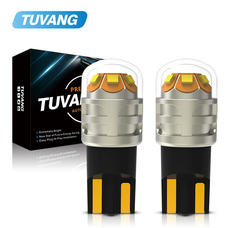 2 шт. W5W 3030 SMD автомобиля T10 светодиодный 194 168 Клин Замена обратный инструмент