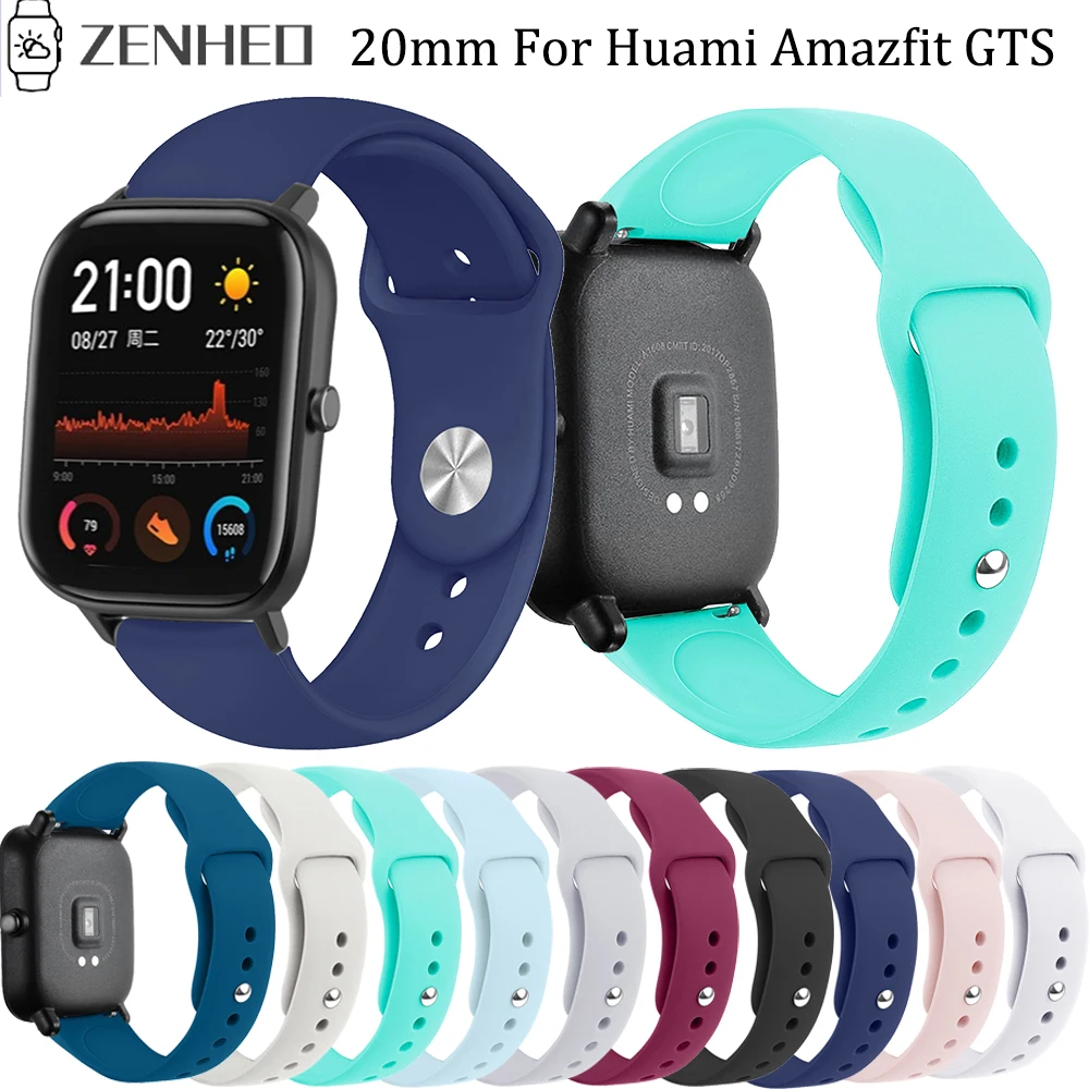 20 мм ремешок для Huami Amazfit GTS классический ремешок для samsung gear S2/Galaxy 42 мм ремешок для часов для samsung Galaxy Watch Active 2 полосы