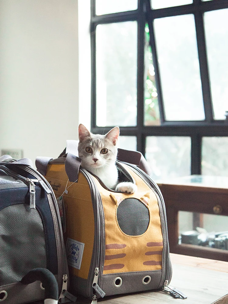 TouchCat Cat Duffle Bag Backpack, Cat Travel Carrier