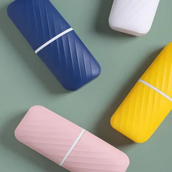 

1PC Toothbrush Storage Box Portable Toothbrush Holder Cover Toothpaste Case For Home School Travel Container For Toothbrush