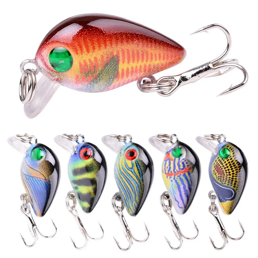 Aorace 30 мм 2 г Crazy воблеры мини Topwater Crankbait искусственные японские жесткие приманки Pesca плавающие рыболовные приманки бас Pesca