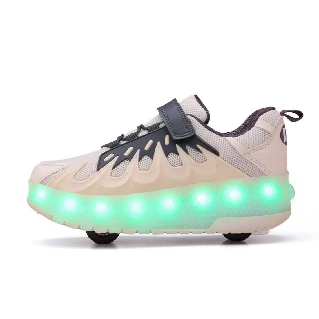 New Two wheels USB Charging Fashion Girls Boys LED Light Roller Skate Shoes For Children Kids Sneakers With Wheels Two wheels
