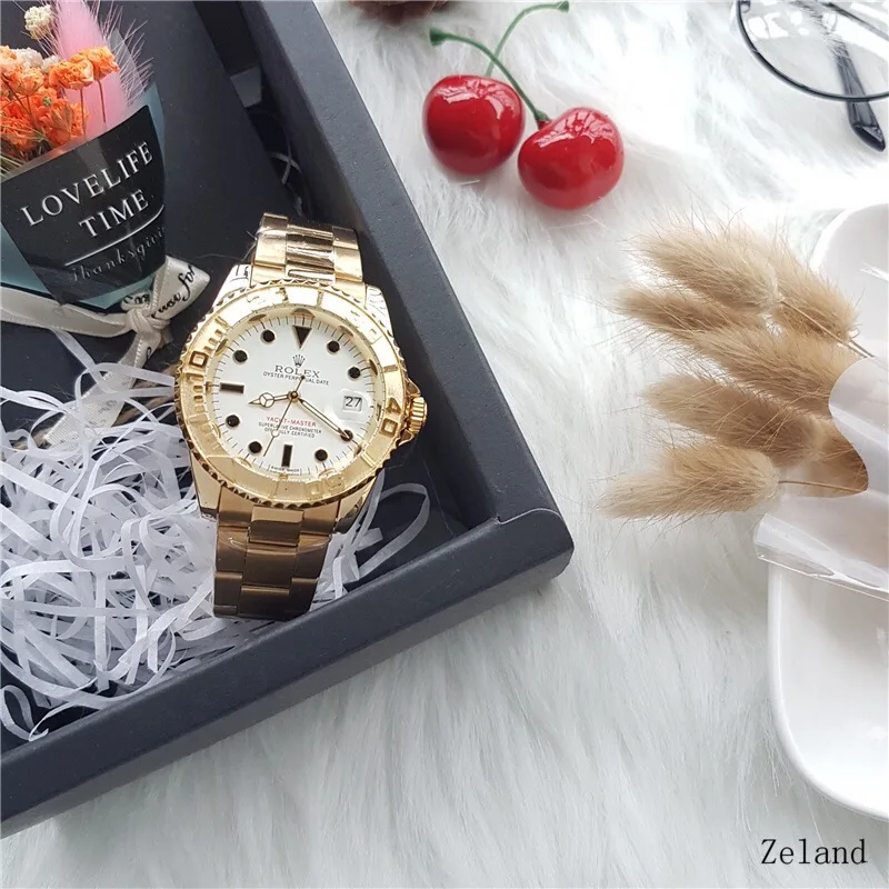 

Rolex- Luxury automatic stainless steel men's wristwatch classic fashion casual women and men watch 023 orders