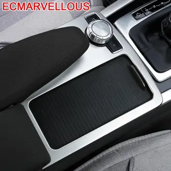 

Control System Cup Panel Automobile Chromium Decorative Car Styling Sticker Strip Decoration 08 09 10 FOR Mercedes Benz C Class
