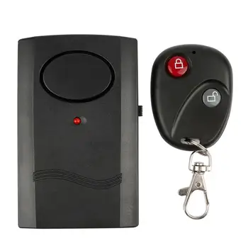 

Wireless Motorcycle Bicycle Alarm, Security Anti-Theft Alarm With Remote Control IP55 Waterproof 93 DB Super Loud Anti-theft