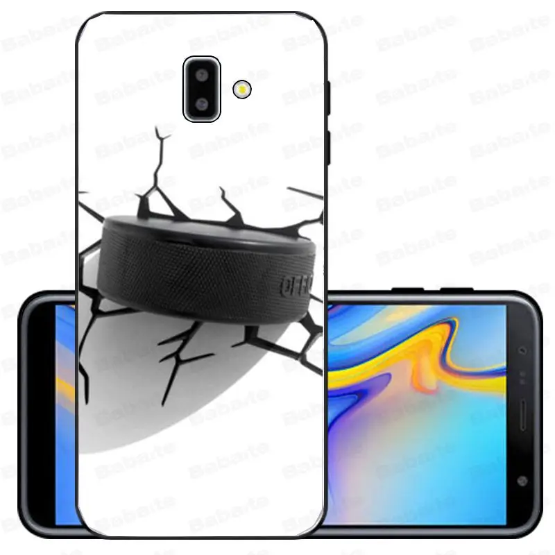 A12 Хоккейный каток Мягкий Силиконовый ТПУ чехол для телефона samsung Galaxy j6 plus A6 A8 A9 A10 A30 A50 мобильные чехлы - Цвет: A12