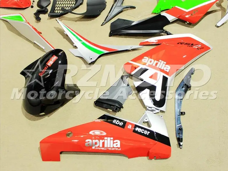 Полный мотоцикл полный комплект обтекателя для Aprilia RSV4 1000 2010 2011 2012 2013 впрыска ABS Пластик прохладный стиль