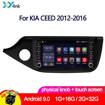 

9" car radio andio 9.0 knob touch screen For KIA CEED JD 2012-2016 Multimedia Video Player GPS with rearview camera autoradio
