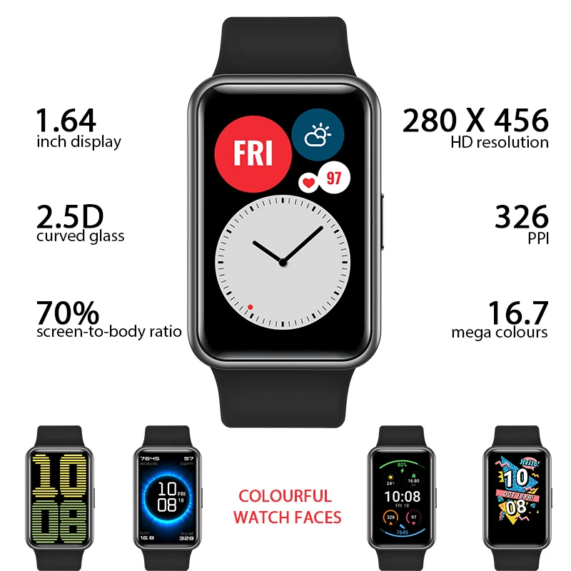 Global Version HUAWEI Watch FIT Smart Watch GT 1