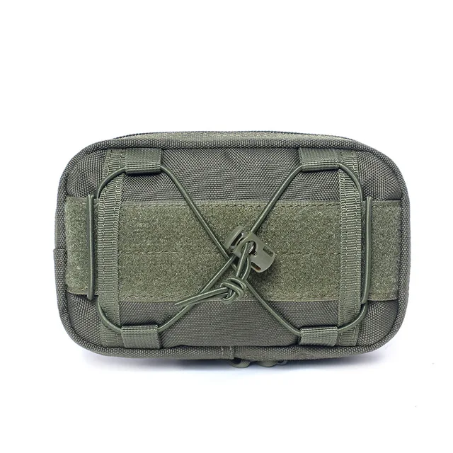 Military Tactical Molle Admin Pouch Belt Waist Pack Bag Utility Organizer EDC Tool Phone Holder Hunting Army Accessories Pouches OD