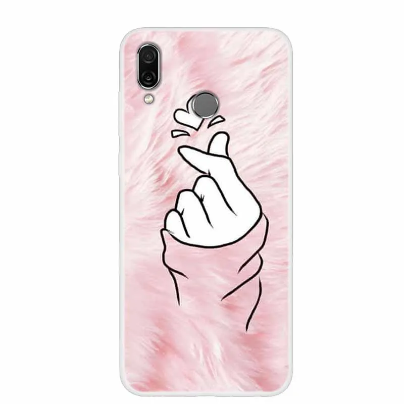Chic Floral & Animal Print Soft TPU Silicone Case for Huawei Honor Play - 6.3 Protective Phone Cover