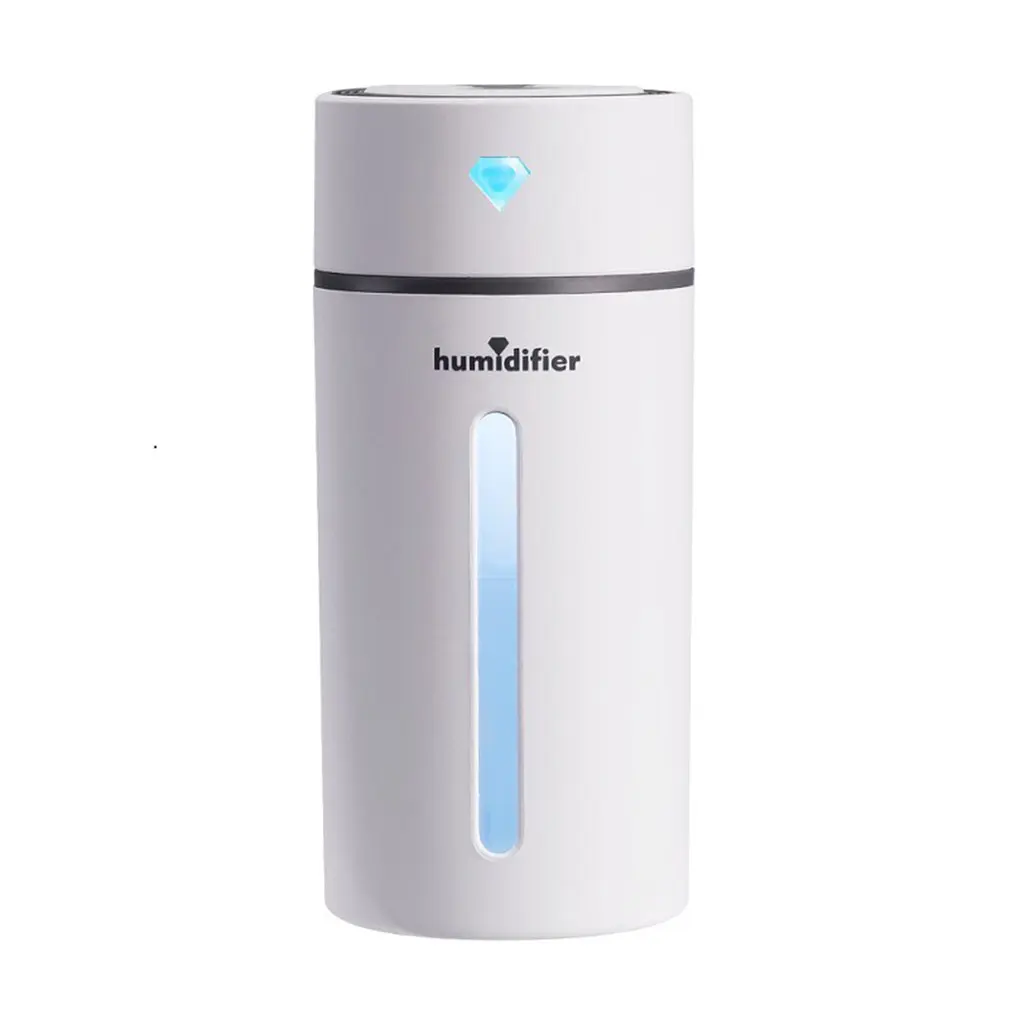 

Ultrasonic Air Humidifier Cup Aroma Diffuser Air Purifier Mist Maker USB With LED Lights For Home Car Office