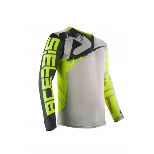 moto jersey BMX DH go pro moto cross Джерси для мотокросса Джерси MX MTB spexcel Off Road для горного велосипеда, для спусков mujer Jersey - Цвет: Серебристый