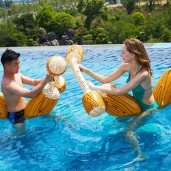 Radeaux gonflables pour piscine, 2 pièces/ensemble, gladiateur, pare chocs, jouets d'été, planche de natation, pour enfants et adultes 