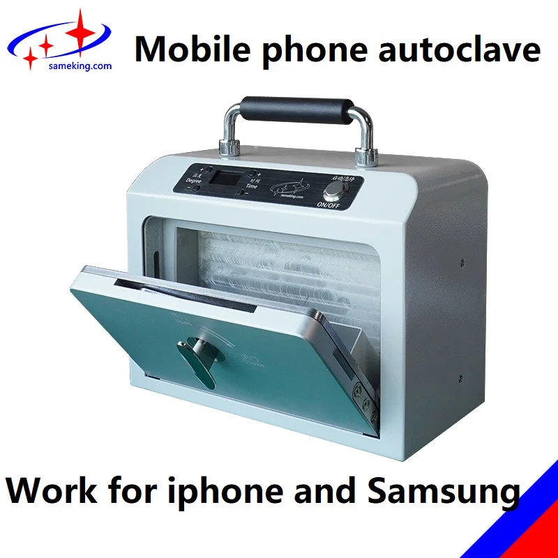 7 Inch Screen LCD Air Bubble Remover Machine