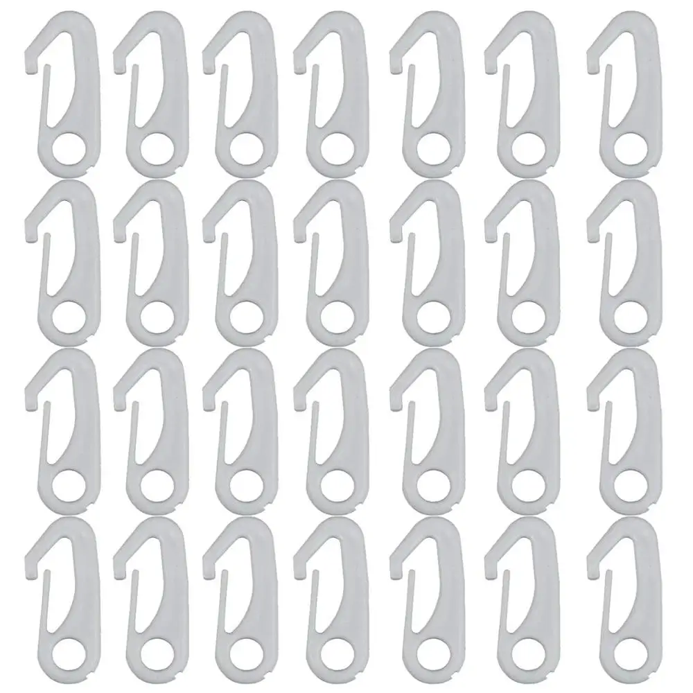 Pmsanzay 28 Pack, Heavy Duty Flagpole Snap Hook Clips-Flag Pole Clip Snaps Hook Flag Pole Attachment Accessory Hardware-Atta