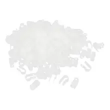 1000 шт Замена Белый пластик R зажим для 10,4 мм провода шланг трубки