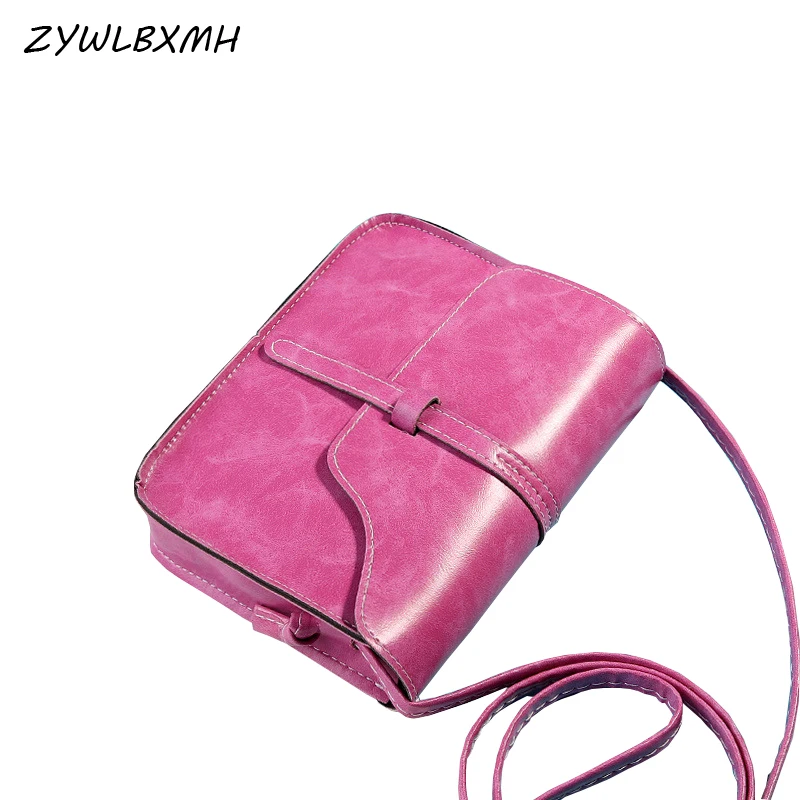 

ZYWLBXMH Bags For Women 2020 Waterproof PU Leather Shoulder Bag Solid Color Handbag Retro Crossbody Bags bolsos para mujer