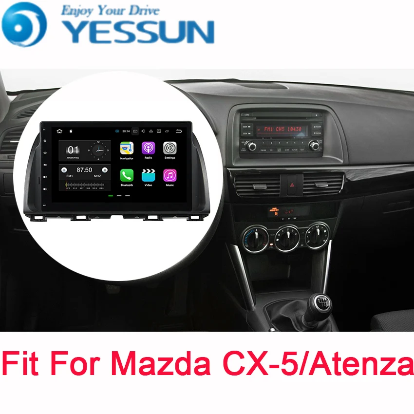 YESSUN для Mazda CX 5/Atenza 2016 ~ 2017 Android автомобильный навигатор GPS HD сенсорный экран Аудио