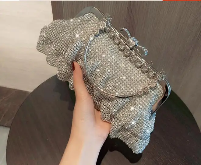 Модные вечерние клатчи из пластика с блестящим дизайном