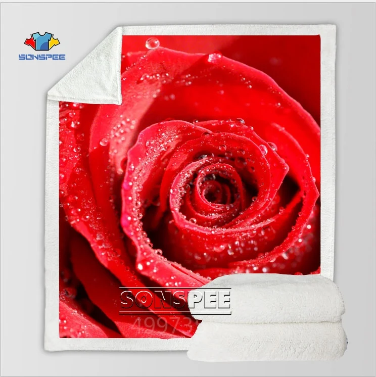 SONSPEE blue Rose Harajuku детское одеяло для взрослых с 3d принтом теплое удобное покрывало для дивана постельные принадлежности для путешествий Диван офисный кондиционер комнаты фирменный магазин-аутлет детей K97 - Цвет: 4