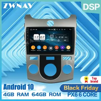 

2 din PX6 IPS screen Android 10.0 Car Multimedia player For KIA Forte Cerato 2008-2012 car audio stereo GPS navigation head unit