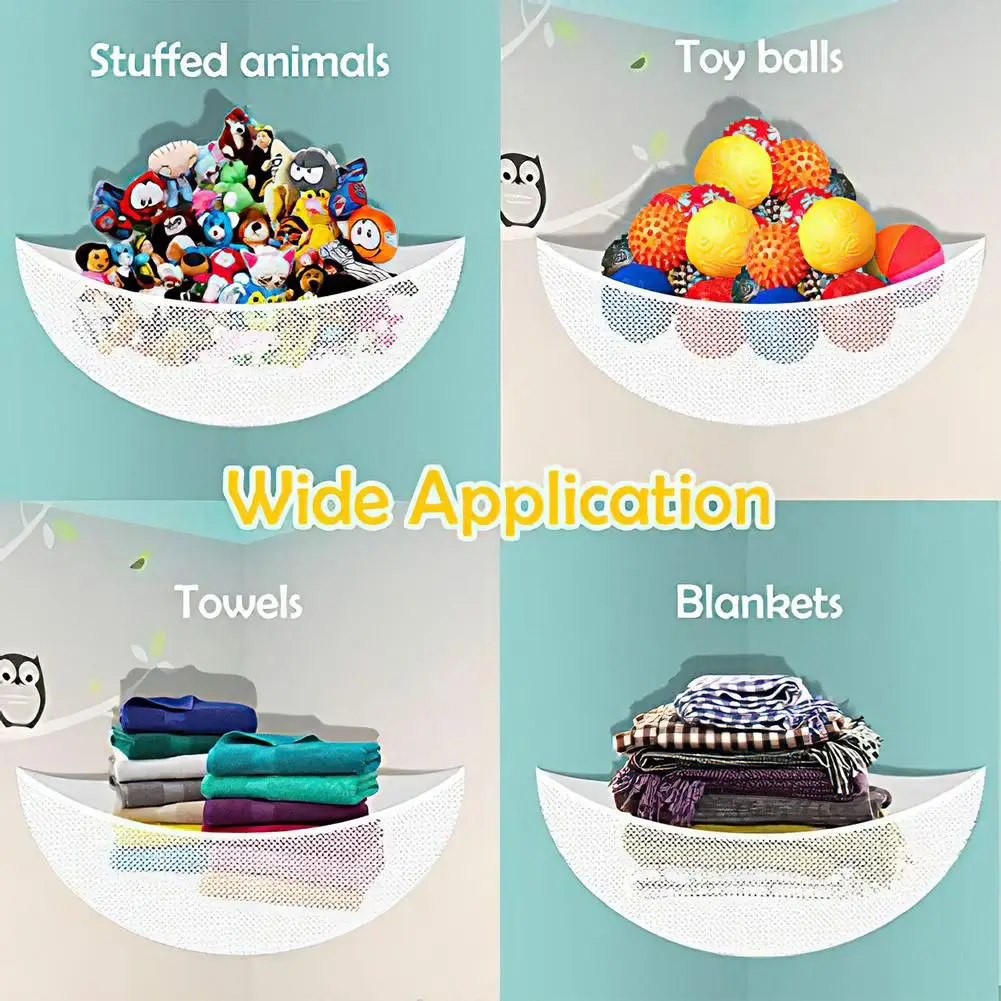 Large Toy Hammock Mesh Toys Storage Toys Stuffed Animals Child Organizer  Stuffed Towels Toys Hammock Net Organize Storage Holder - Storage Baskets -  AliExpress