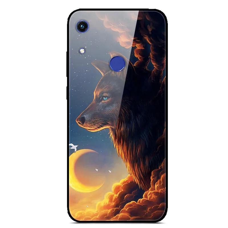 Чехол из закаленного стекла для Huawei Honor 8A Prime мягкий чехол бампер Pro телефона 2020