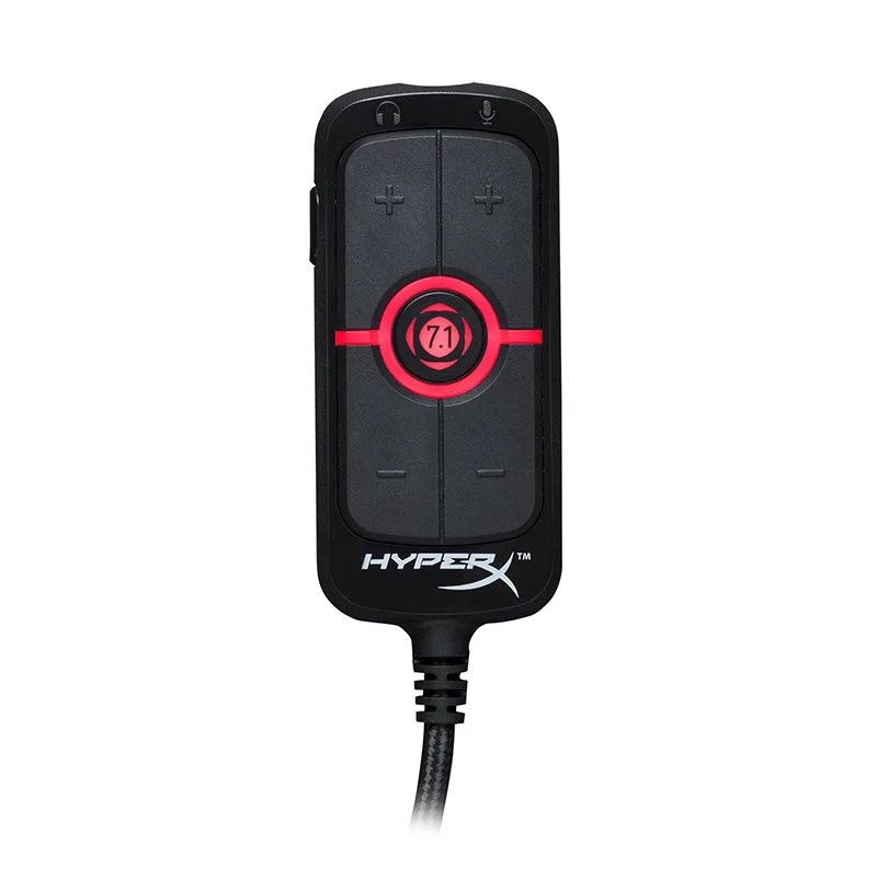 Красный Kingston HyperX Cloud Core Игровая гарнитура с микрофоном Профессиональный Киберспорт наушники AMP7.1 с Виртуальным объемным звуком - Цвет: Красный