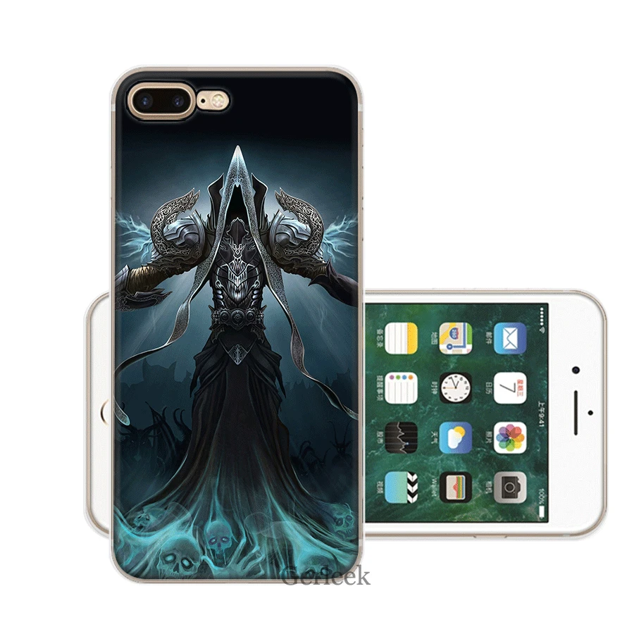 1 Чехол для телефона iPhone XR X XS Max iPhone 7 8 6 6S Plus 5 5S SE чехол TPT Diablo Shell - Цвет: 1