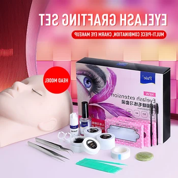 

Grafting fake false eyelash extension exercise set eyelash makeup fashion model grafting eyelash tool set TSLM1