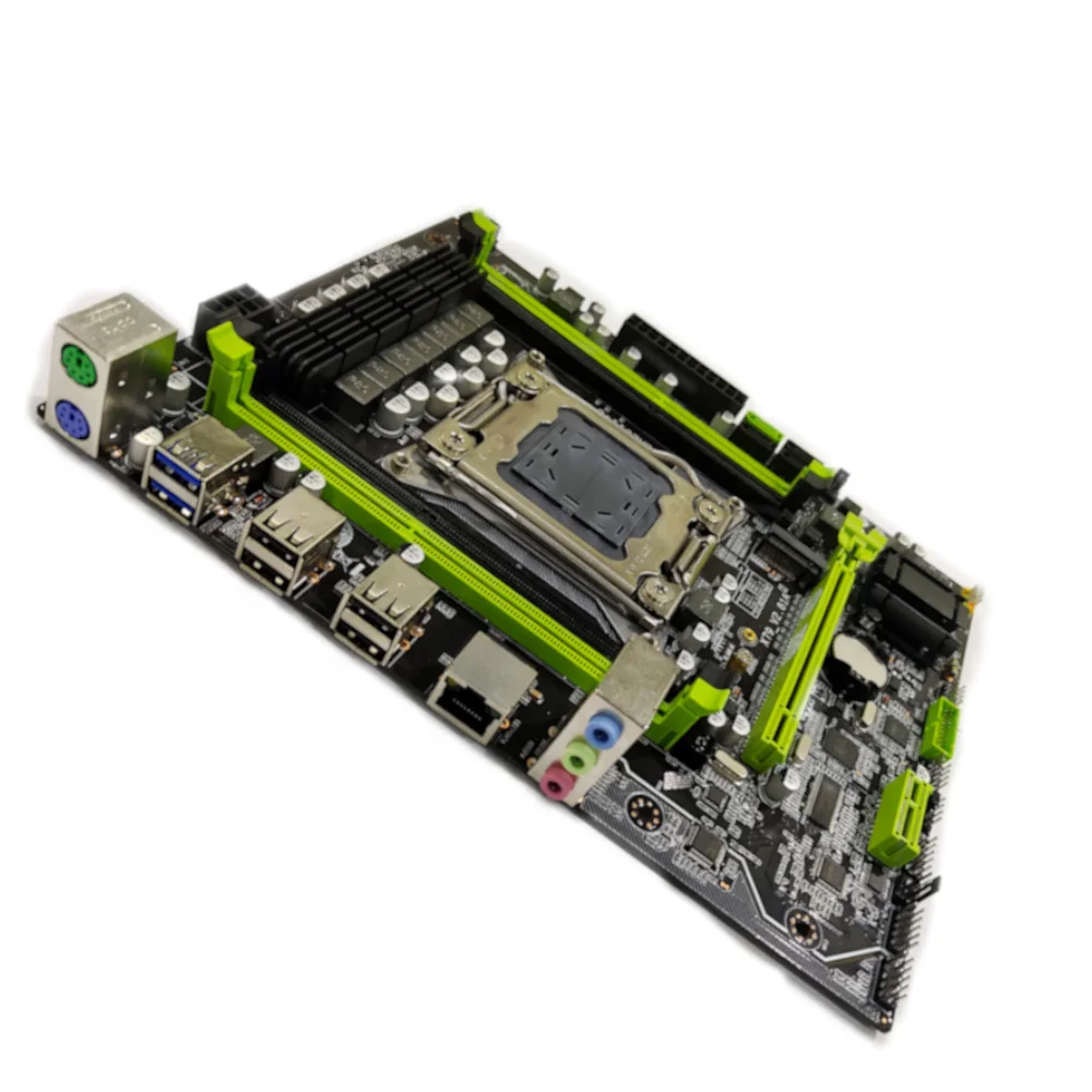 X79 LGA 2011 Micro ATX Motherboard M 2 SSD DDR3 E5 CPU SATA 3 0 PCI 2