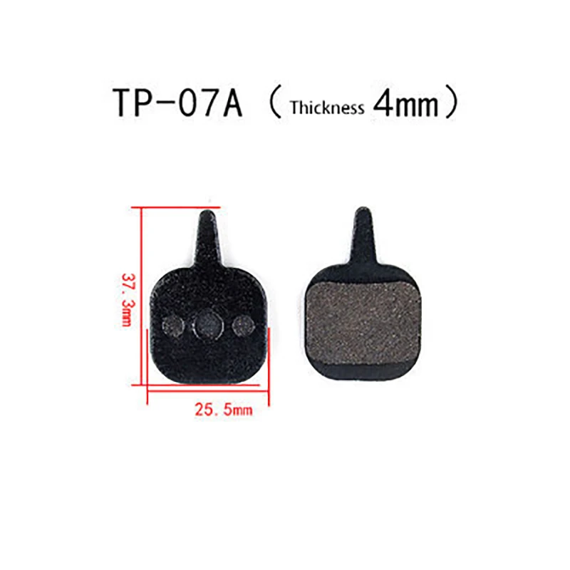1 пара(2 шт.) MTB велосипедный велосипед велосипедные дисковые Тормозные колодки полуметаллические тормозные колодки для SHIMANO SRAM AVID HAYES TEKTRO Magura Formula - Цвет: TP-07A