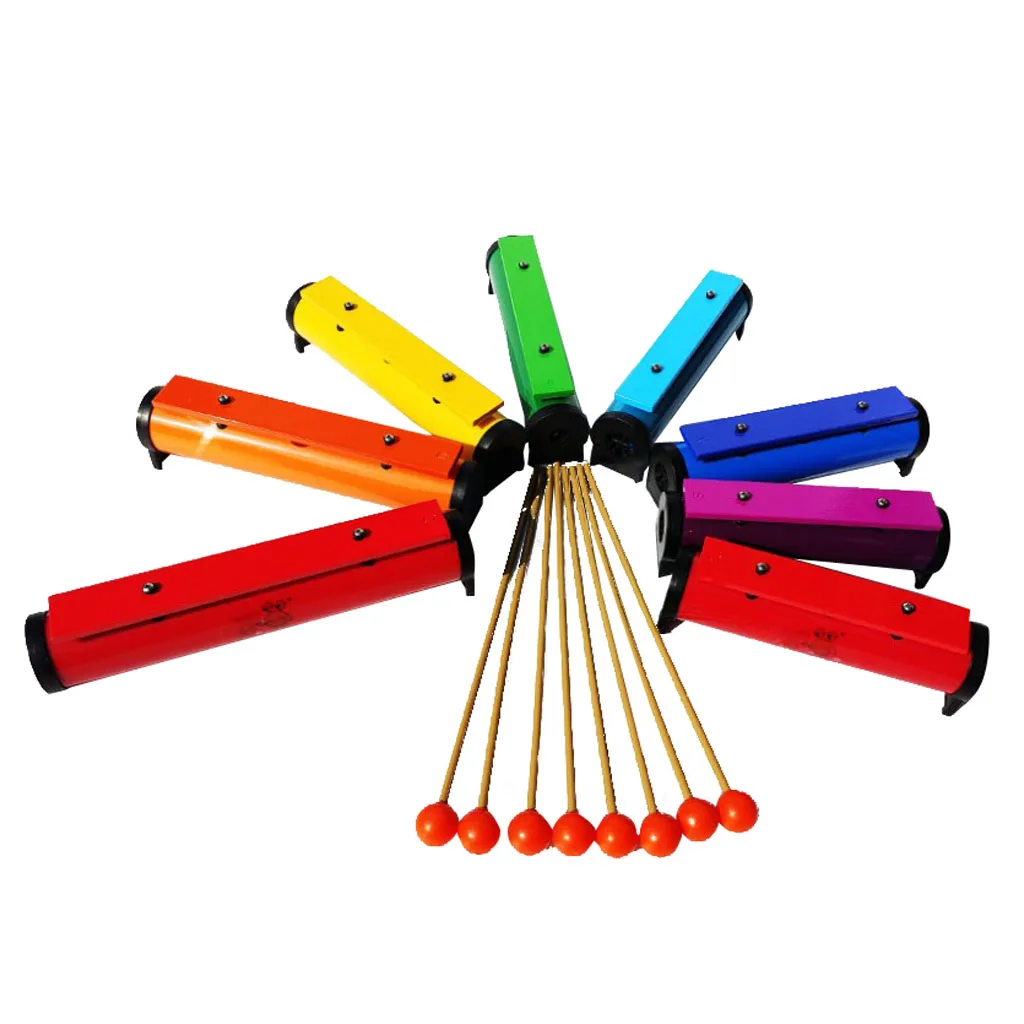 

Professional 8 Tones Colorful Xylophone Sound Brick For Christmas Gift