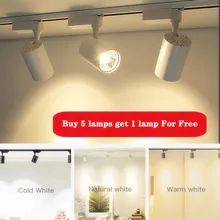 Foco Led de 220V para sala de estar, 30W, 40W, lámpara COB regulable para iluminación del hogar