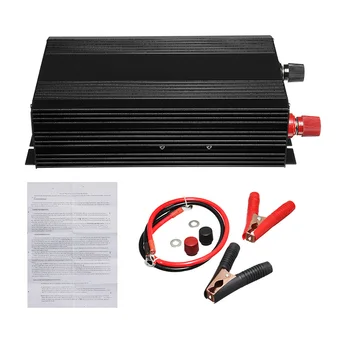 

Car 3000W 60Hz Pure Sine Wave Power Inverter DC 12V to 110V Converter Auto Voltage Transformer