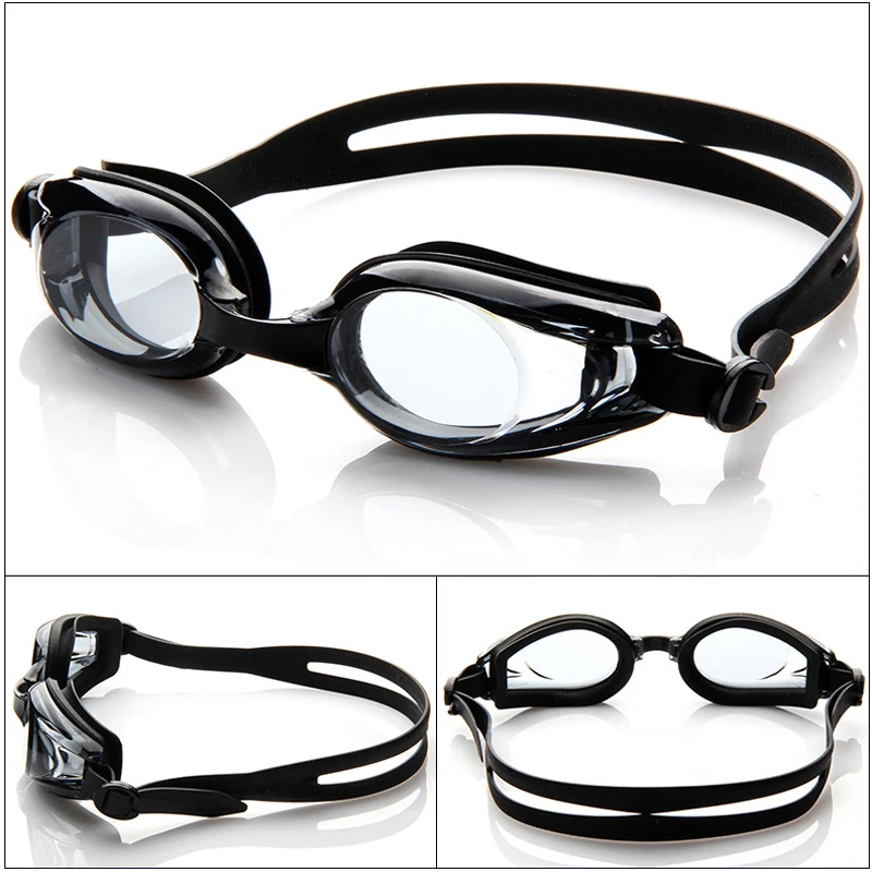 Swimming Goggles With prescription Lens-1.50~-8.00 Myopia Glasses Anti-fog UV400 