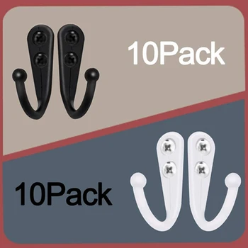 

20 Pcs Wall Mounted Coat Hooks Robe Hooks Cloth Hangers Coat Hangers Coat Hooks Rustic Hooks