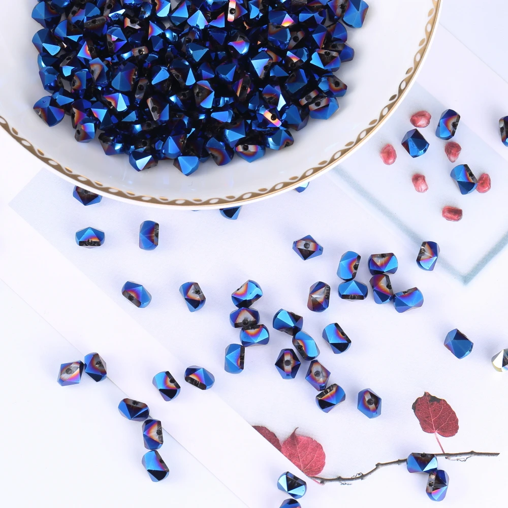 300pcs Transparent glass beads Suitable for Bracelet DIY Jewelry Make designer Beaded For crafts DIY Bracelet Needle Arts&Craft - Цвет: SJ-069