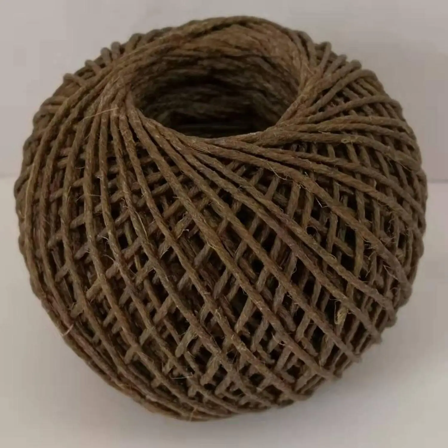1piece 2mm beewaxed hemp wick,hemp twine200feet , dark color natural
