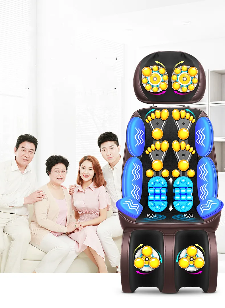 Электрический массажер для шеи поясницы спины плеч многофункциональный