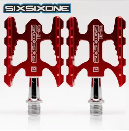 SIXSIXONE MG-001 педали для шоссейного велосипеда из алюминиевого сплава, ультра-светильник, пара 205 г