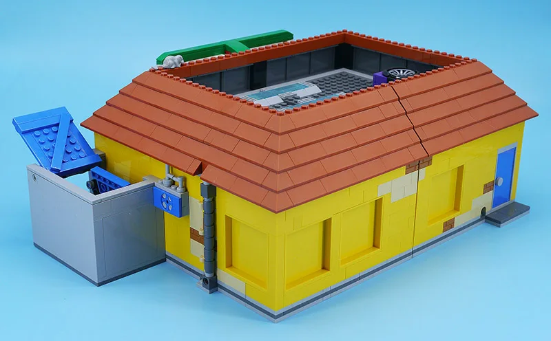 2232 шт. строительные блоки Kwik-E-Mart Simpsonsed House Movie Fit 71016 16004 83004 Город Уличная архитектура Кирпичи Детские игрушки
