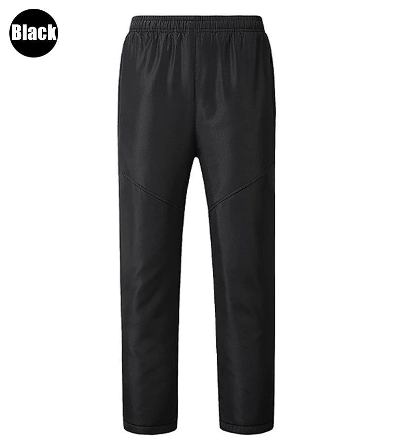 Men's Warm Winter Pants Man Fleece Lining Cargo Pants Mens Waterproof Trousers Male Tactical Windproof Hiking Pants Trousers