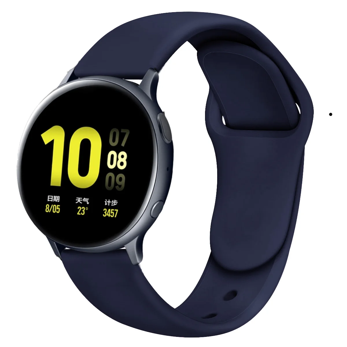 Premium Silicone Smartwatch Strap - 20mm/22mm - Versatile and Comfortable Replacement Band