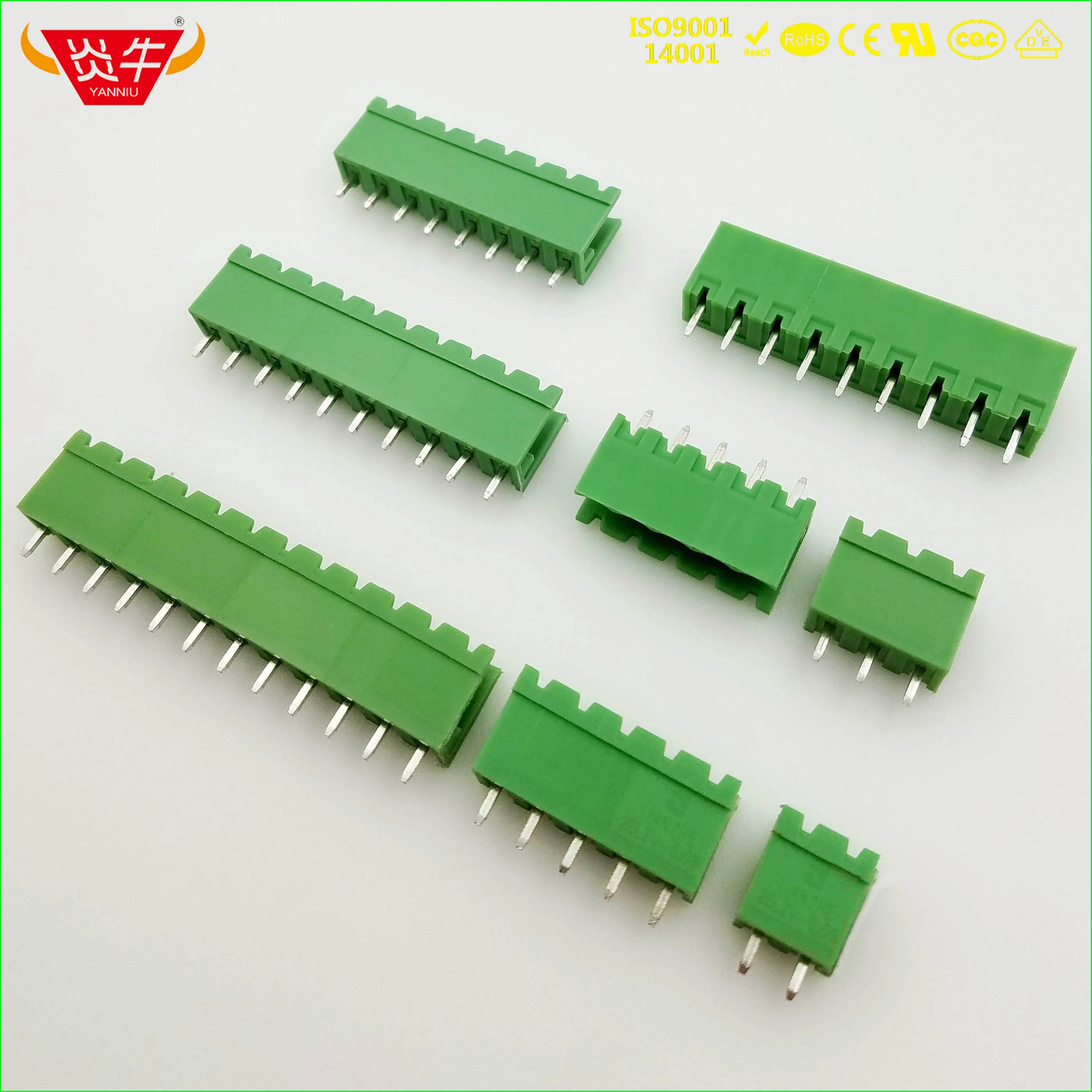 KF2EDGV 5 08 2P ~ 12P разъем печатной платы Штекерный TEMINAL блок 2EDGV мм 2PIN 12PIN MSTBV 2 5G 1758018 PHOENIX