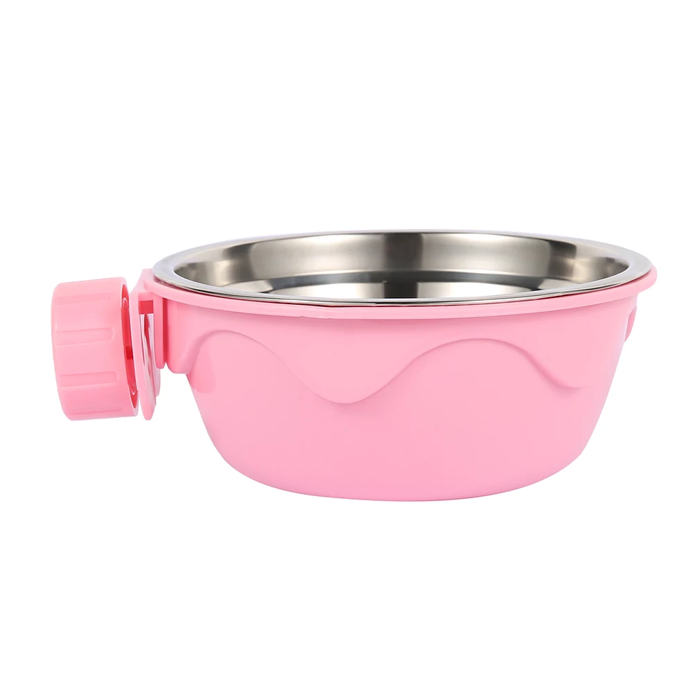 Pet Tableware Bowl Stainless Steel Hang-on Bowl Dog Pet Feeder For Pet Dog Cat Crate Cage Food Water Bowl Food Container Dish Pet Tableware Bowl Stainless Steel Hang-on Bowl Dog Pet Feeder For Pet Dog Cat Crate Cage Food Water Bowl Food Container Dish