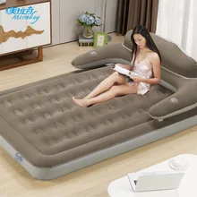 Высокое качество портативный складной надувной матрас многофункциональный надувной матрас Naturehike Кемпинг Спальный Коврик Надувной Матрас