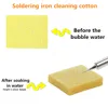 Heatstable Thick Soldering Iron Cleaning Replacement High Temperature Resistant Sponges Welding Accessories Cleaning cotton Clea ► Photo 2/5